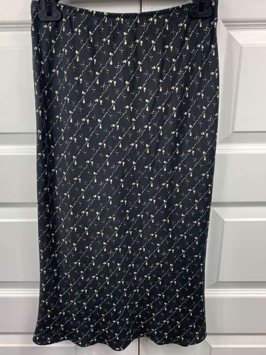 Banana Republic Dresses & Skirts - Silk A-line MIDI Skirt Micro Floral All Over Print Earthy Romantic Republic 0